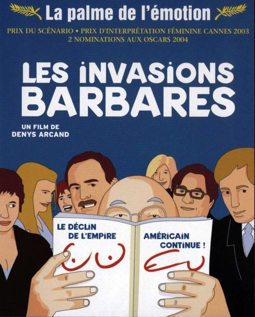 Affiche les invasions barbares